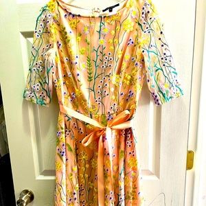 Alex Marie Floral lace dress